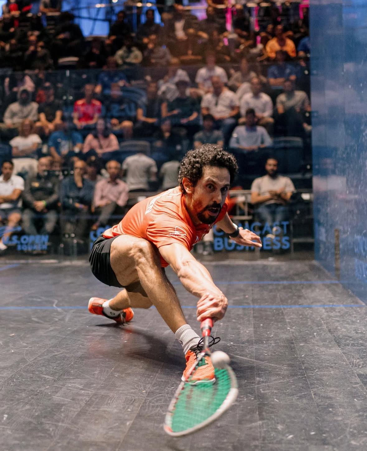 Tarek Momen, world champion squash player